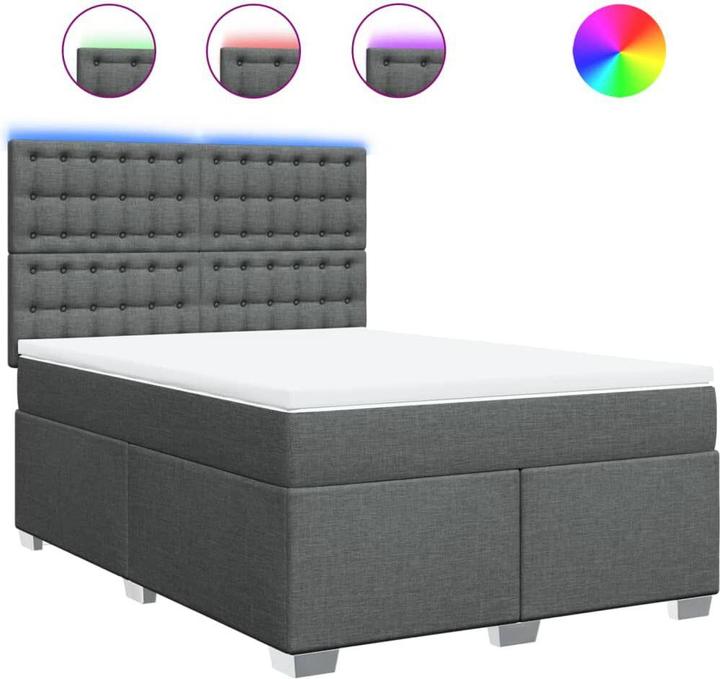 Actual product image vidaXL Boxspringbett (140 x 190 cm)
