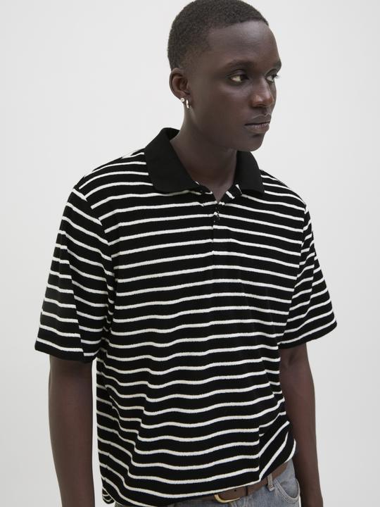 Produktbild Jack & Jones Jorgen Towel Striped Polo Ss Ss25 (L)