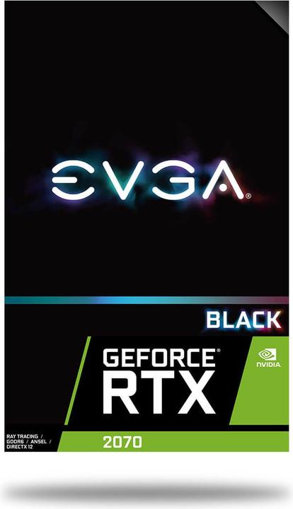 Produktbild EVGA GeForce RTX 2070 XC Black Edition (8 GB)