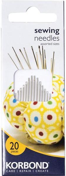 Actual product image Korbond Sewing Needles Assorted 20pk