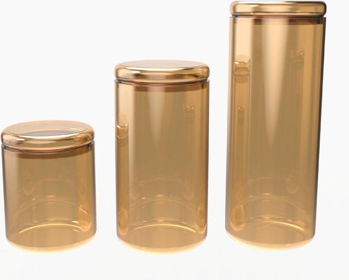 Immagine prodotto Nuts Barattolo in vetro da 500 ml oro (0.50 l)