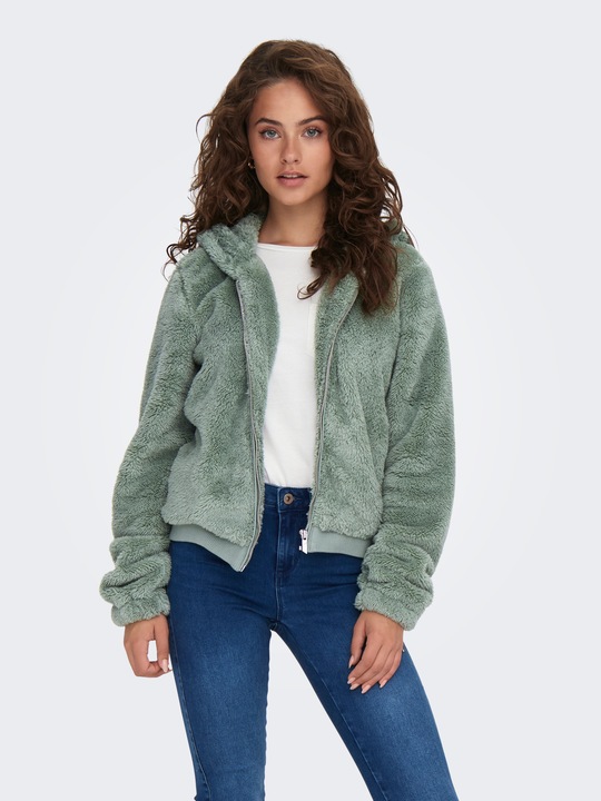 Produktbild Only Kapuze Jacke Teddyfell Jacke (S)