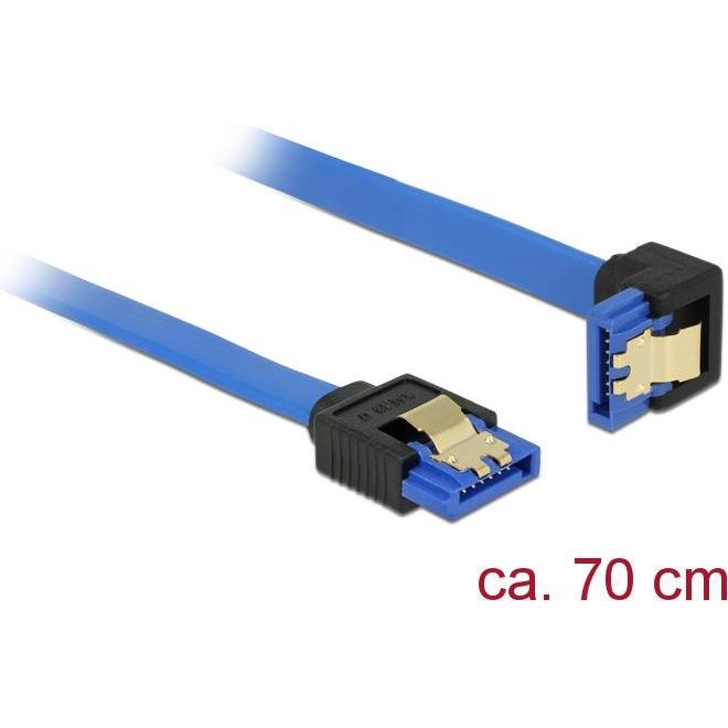 Delock SATA-Kabel Serial ATA 150/300/600, Interne Kabel (PC)