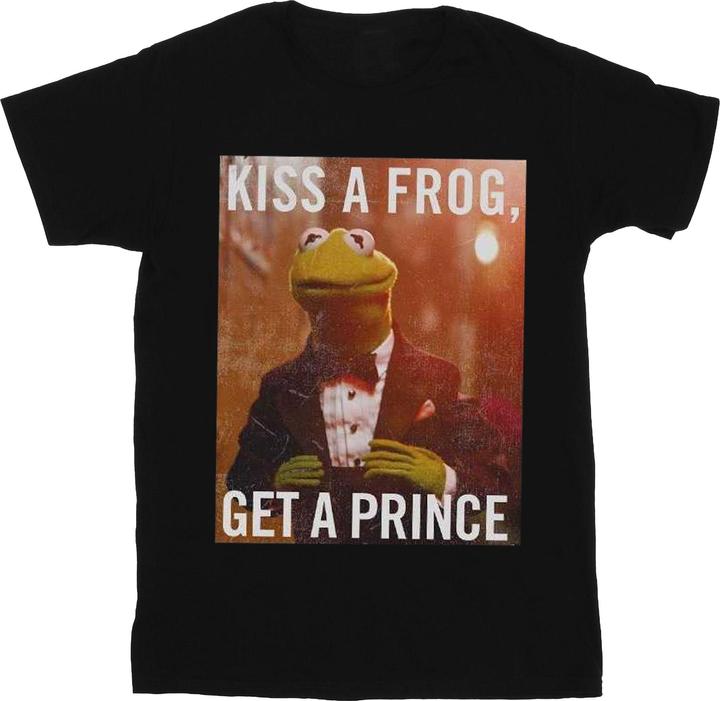 Immagine prodotto Disney The Muppets Kiss A Frog Get A Prince Maglietta Ampia Donna (4XL)