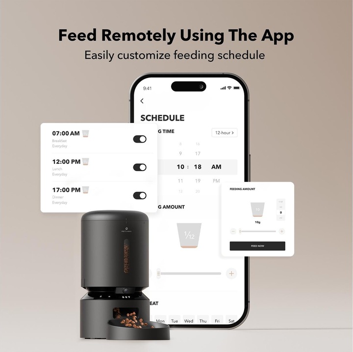 Actual product image Petlibro Granary Camera Monitoring Feeder (5 l)