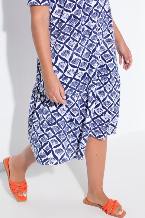 Actual product image Laurasøn Shirt-Kleid, 1/2 Arm, V-Ausschnitt (42)
