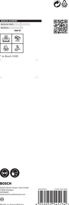 Actual product image Bosch Professional Zubehör Expert Standard Blocks (Medium, Fine, Superfine)