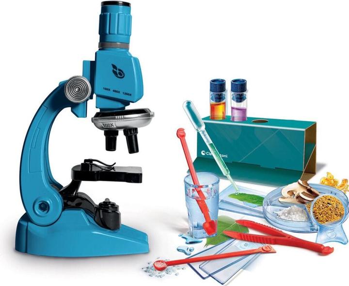 Actual product image Clementoni Microscope for kids 75100BL