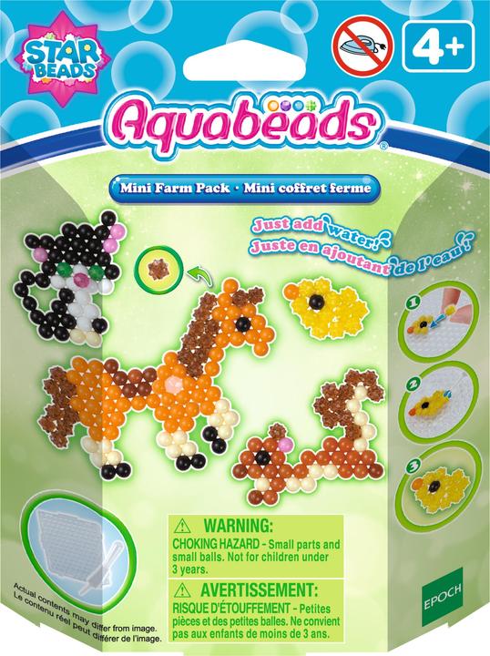 Actual product image Aquabeads Mini craft kit
