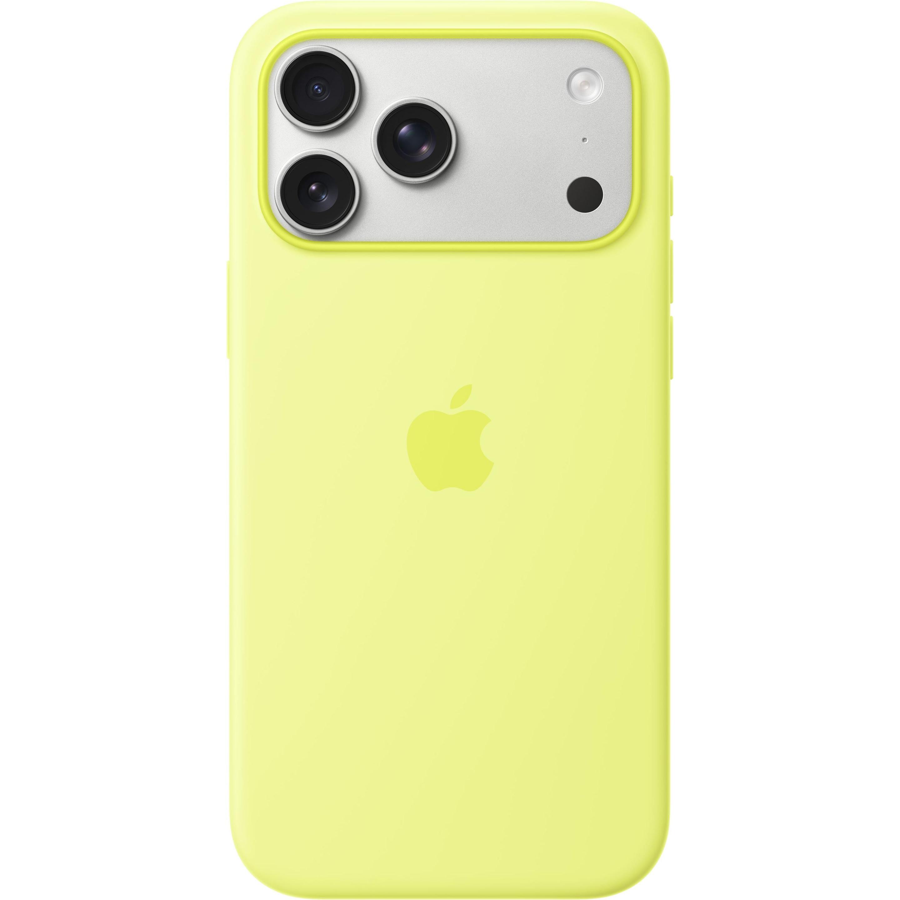 Apple Silicone Case with MagSafe (Apple iPhone 17 Pro Max), Cover smartphone, Giallo