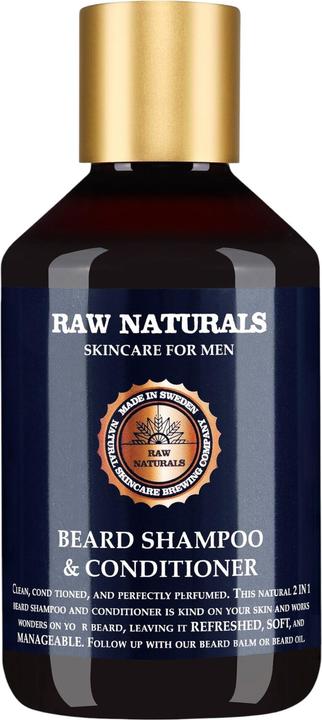 Produktbild Raw Naturals Bart Shampoo & Spülung Rustic (250 ml)