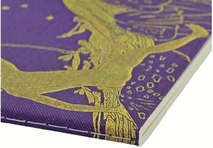 Actual product image Paperblanks Notebook Lang's Fairy Books A5, lined, gold / purple (A5, Lined, Soft cover)