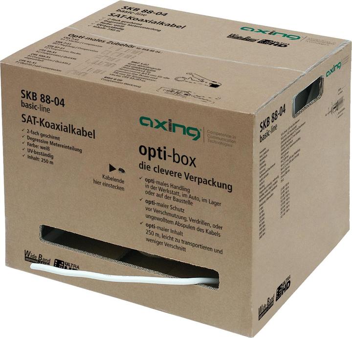 Produktbild Axing Antennenkabel SKB 88-04 250m (85 dB, Antennenkabel)