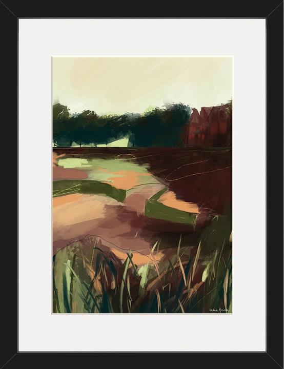 Produktbild Luana Asiata Eingerahmter Druck Osea Island River Blackwater 2erPack (40 x 30 cm)