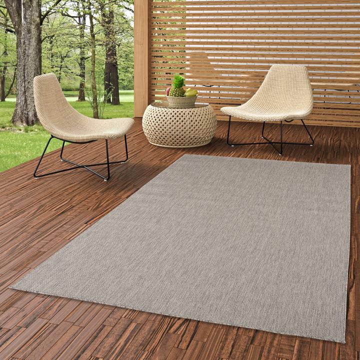 Produktbild Pergamon In & Outdoor Teppich Flachgewebe Valencia Mix (140 x 200 cm)