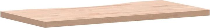 Actual product image vidaXL Schreibtischplatte 80x(36-40)x2,5 cm Massivholz (80 x 40 cm)