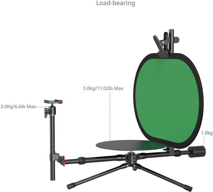 Produktbild SmallRig 4807 Professional 12" 360Â° Photography Turntable (Metall)