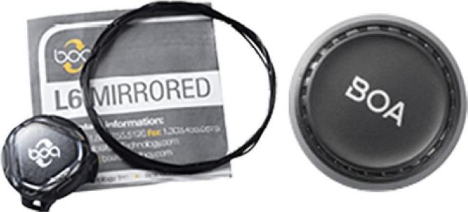 Actual product image Shimano BOA KIT, SMSHEX900MBO, GREY, LEFT, L6, 1 DIAL, FOR SH-EX900, IND.PACK