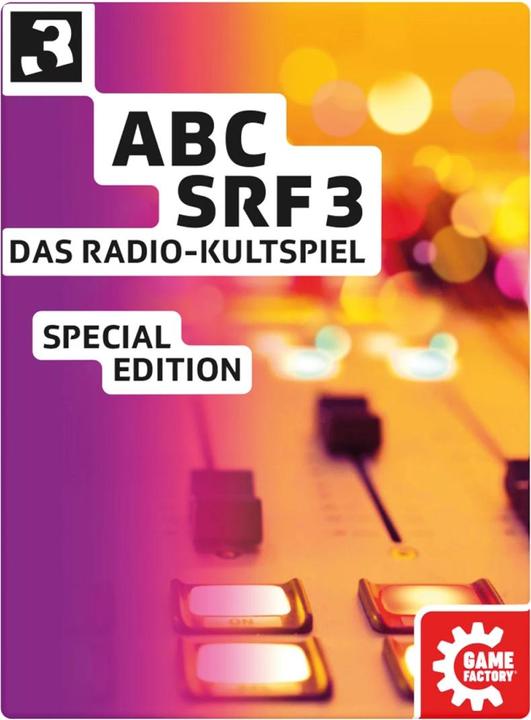 Produktbild Game Factory ABC SRF 3 Special Edition (d) (Deutsch, 2 - 12 Spieler)
