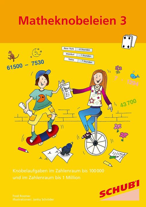Produktbild Matheknobeleien 3. Kopiervorlagen (Deutsch, Fred Roemer, 2010)