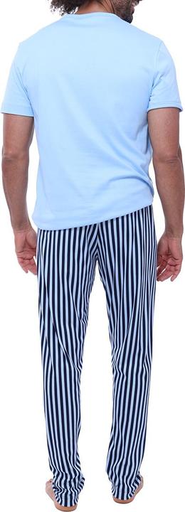 Produktbild Mey - Graphic Stripes - Schlafanzug (M Hellblau) (M)