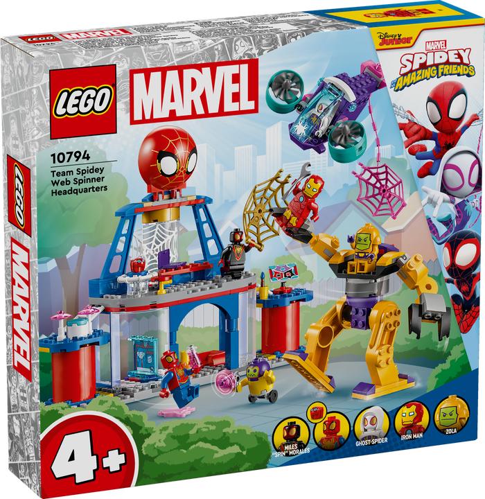Image du produit LEGO Le quartier général de l'équipe de Spidey (10794, LEGO Marvel)