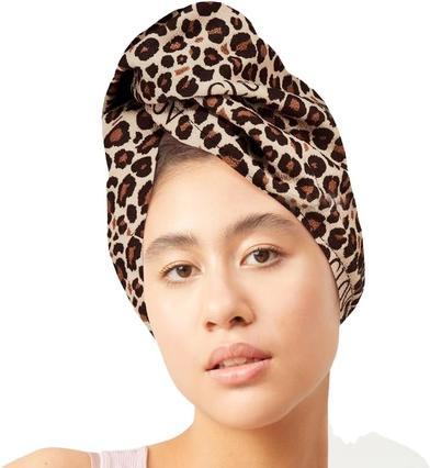Produktbild Glov Hair Wrap Soft Turban Na WÅ‚osy Cheetah