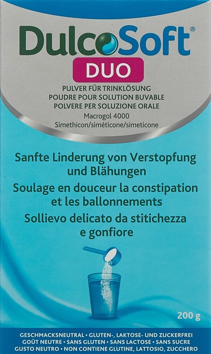 Produktbild DulcoSoft DUO Pulver Für Trinklösung (200g) (200 Stück, 200 g)