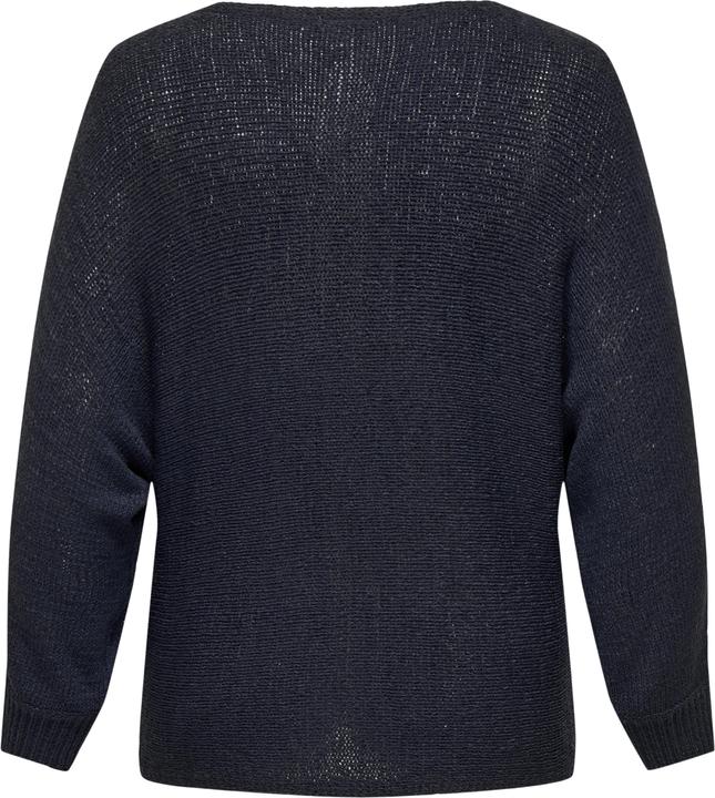 Immagine prodotto Only Maglia Fit Collo rotondo Plus Polsini a costine Pullover lavorato a maglia (S)
