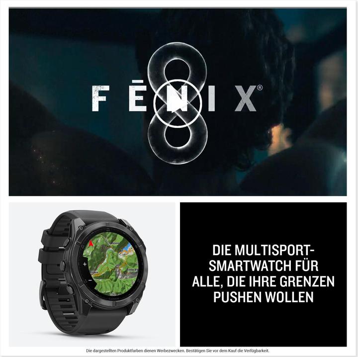 Actual product image Garmin fenix 8 (47 mm)