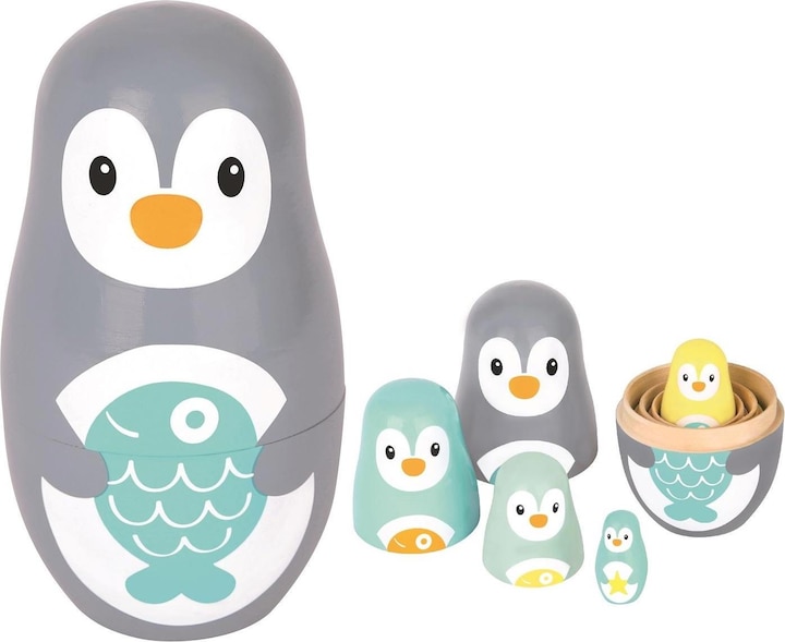 Image du produit Spielba Matriochka Pingouin