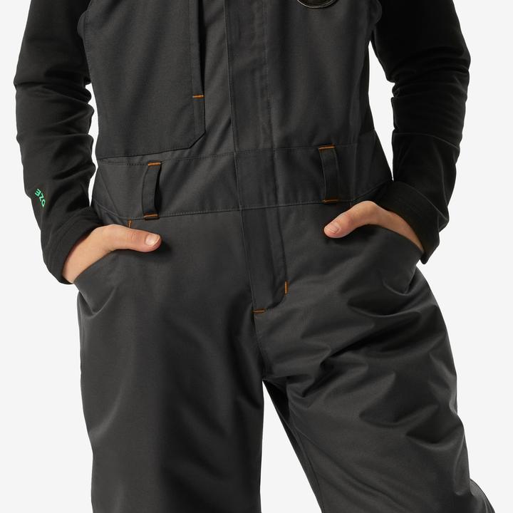 Produktbild Wedze Snowboardhose Latzhose Kinder Piste - 500 grau (164)