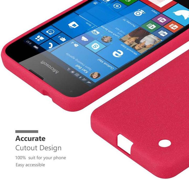 Actual product image Cadorabo TPU Frosted Cover (Microsoft Lumia 550)