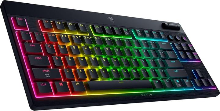 Produktbild Razer BlackWidow V4 Low-profile Tenkeyless HyperSpeed (USA, Kabelgebunden, Kabellos)