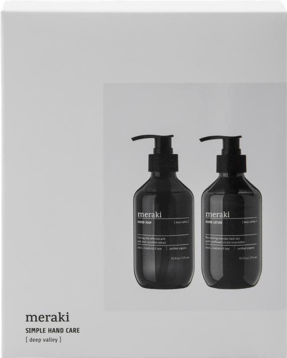 Meraki Gift box, Deep valley, Simple hand care, 275 ml (Lichaamsverzorgingsset)