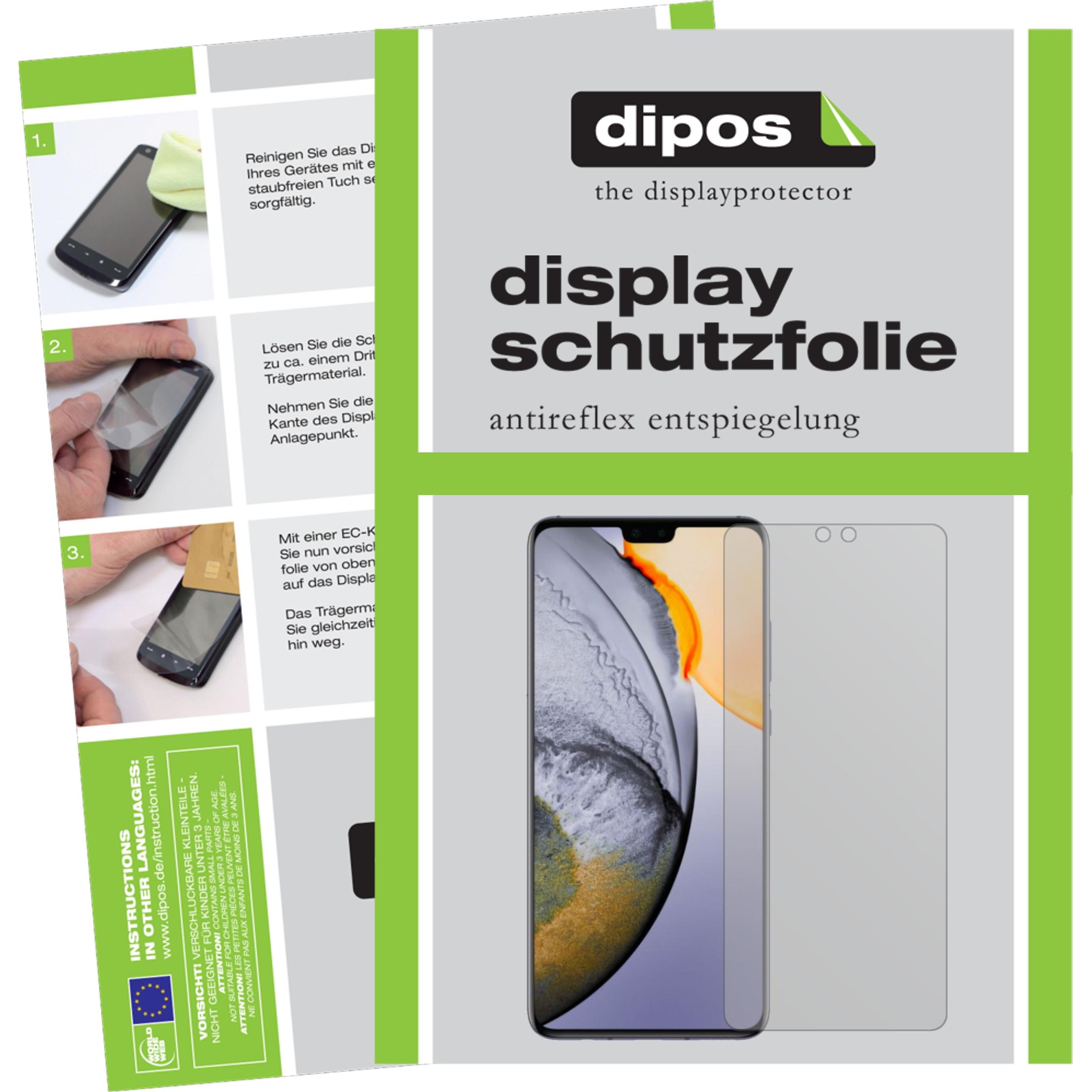 Dipos Displayschutzfolie Antireflex (6 Stück, Vivo S7 5G), Smartphone Schutzfolie, Transparent
