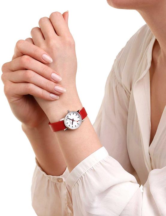 Actual product image Mondaine Evo2 (Analogue wristwatch, Swiss made, 26 mm)