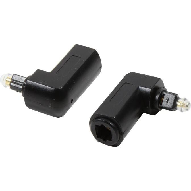 LogiLink Toslink Adapter (Klinkenadapter), Audio Adapter, Schwarz
