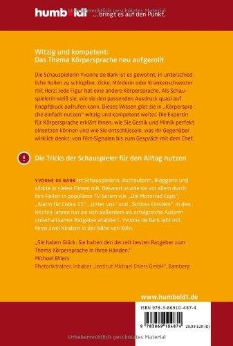 Produktbild Körpersprache einfach nutzen (Deutsch, Yvonne de Bark, 2014)
