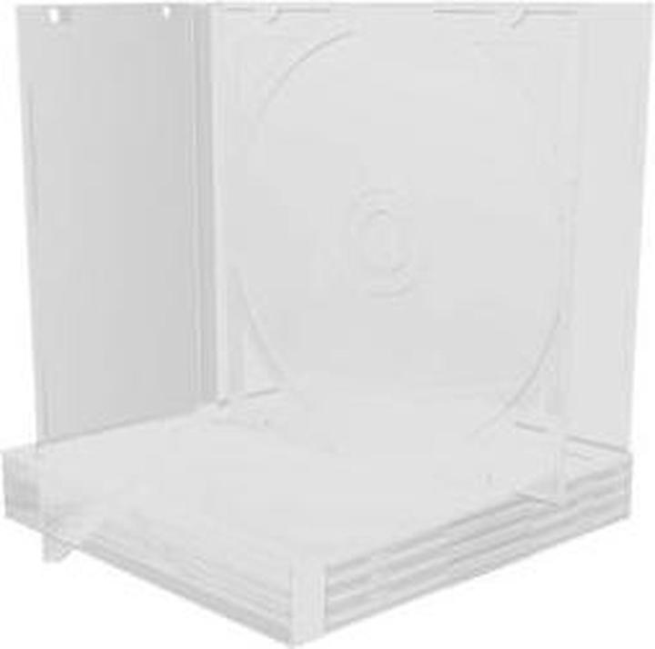 MediaRange Pochette vide CD pour 2 Dics tray transparent