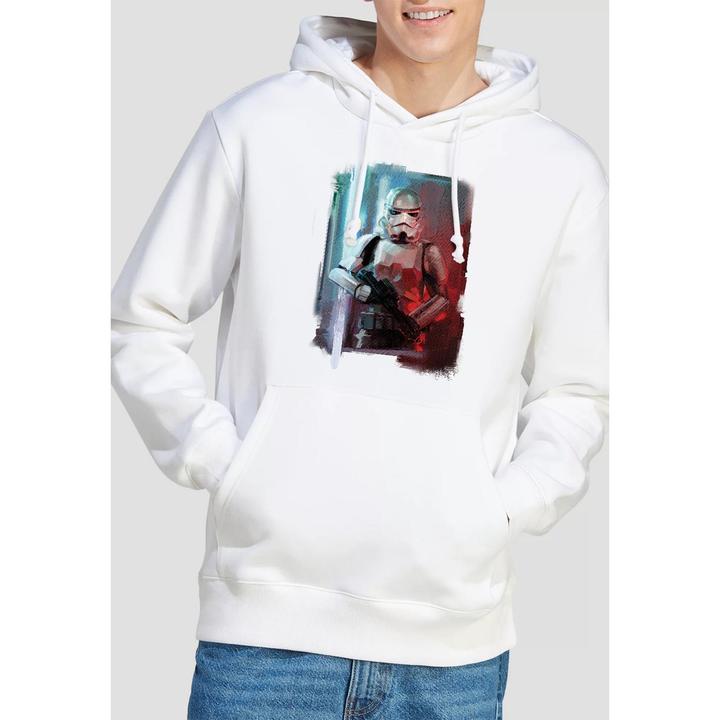 Immagine prodotto Star Wars Felpa con Cappuccio Obi Wan Kenobi Verniciato Uomo (S)