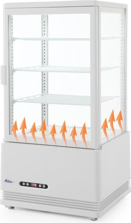 Actual product image Hendi Arctic top refrigerated display case (68 l)