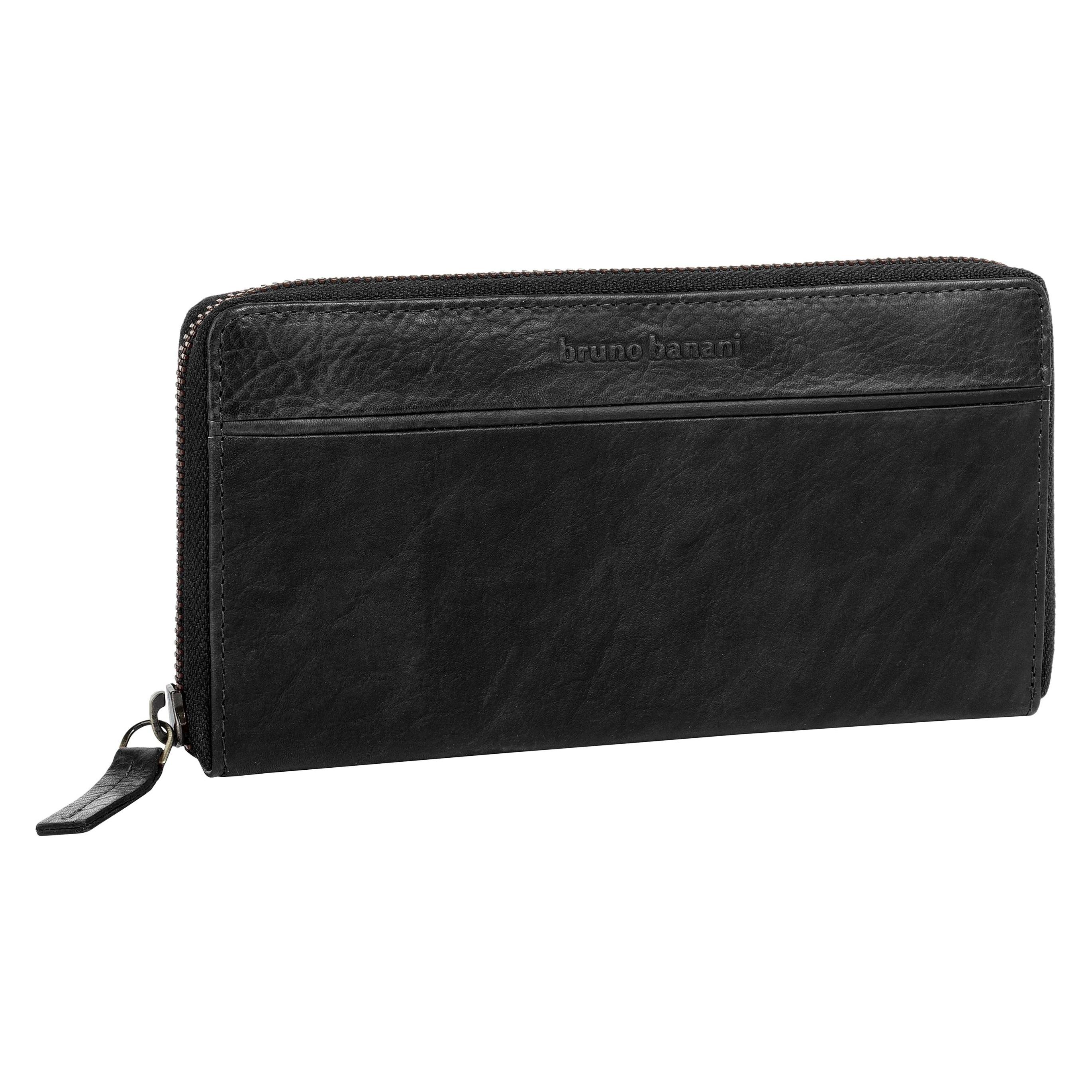 Bruno Banani, Portemonnaie, Geldbörse, Schwarz