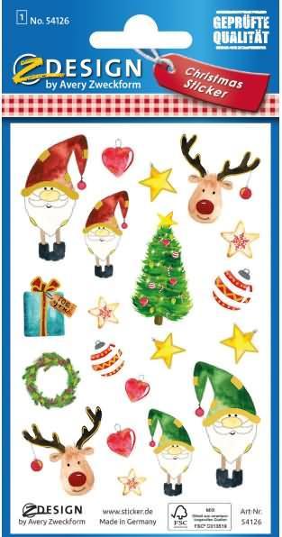 Immagine prodotto Z-Design Sticker Weihnachts