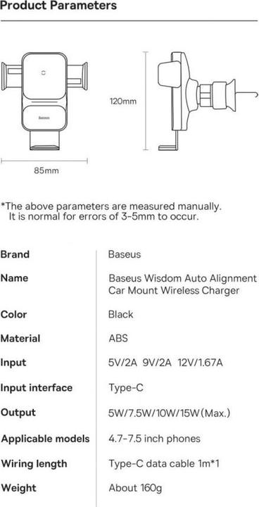 Produktbild Baseus Wisdom