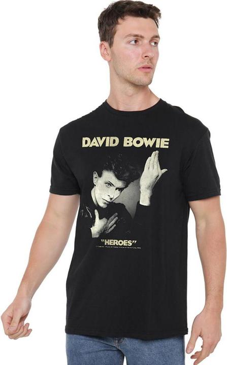 Produktbild David Bowie Heroes TShirt (S)