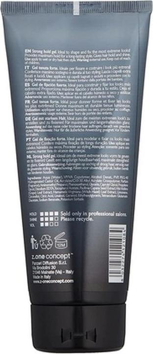 No Inhibition Strong Hold Gel 6.8 floz 200ml (Hair gel, 200 ml)