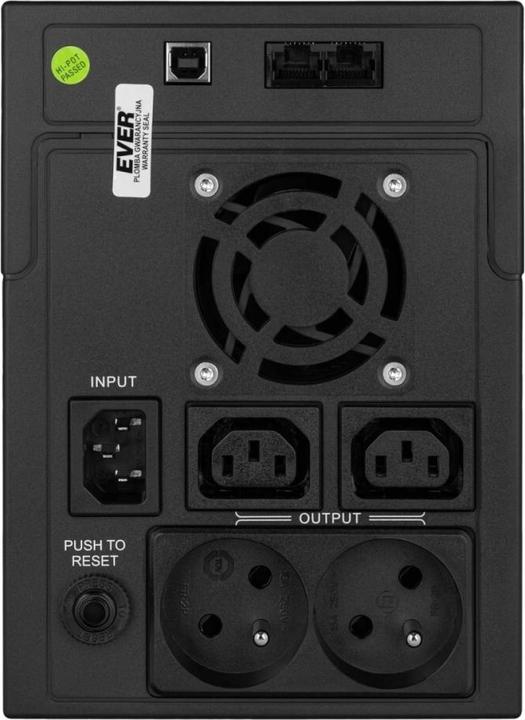 Image du produit Ever Zasilacz UPS EASYLINE 2200 AVR USB (T/EASYTO-002K20/00) (220 VA, 1200 W, Line-interactive Onduleur)