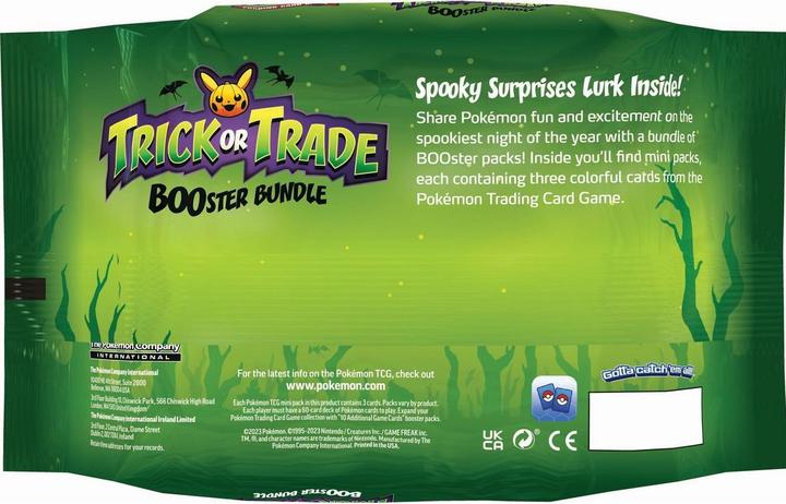 Immagine prodotto Pokémon Pokemon TCG: Pacchetto BOOster di Dolcetto o Scherzetto (Inglese, Pacchetto Booster)