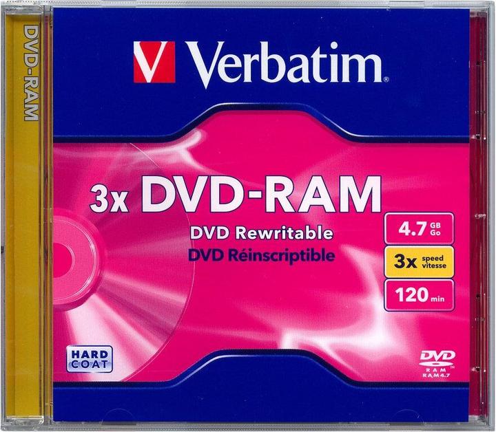 Produktbild Verbatim DVD-RAM, 5er Pack (5 x)